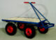 JK 500 - plošinový vozík - Ploinov vozk, nosnost 500 kg, rozmr lon plochy 800x1200 mm