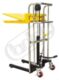 LFCX 0485 - Platform stacker  with foot-operated lifting - Platform stacker with manual lifting, capacity 400kg, max. lifting height 850mm