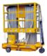 AWP8.2000 - Aerial work platform, high lift - Aerial work platform, high lift, duplex, capacity 300kg, lifting height 8000mm, table dimensions 1200x600mm