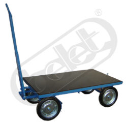 JK 1500 - plošinový vozík - Plošinový vozík, nosnost 1500 kg, rozměr ložné plochy 1600x1000 mm