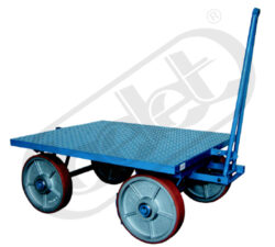 JK 2000 - plošinový vozík - Plošinový vozík, nosnost 2000 kg, rozměr ložné plochy 1600x1200 mm